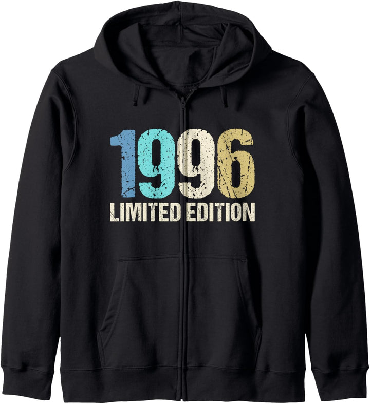28. Geburtstag Mann Frau 28 Jahre 1996 Deko Lustig Geschenk Kapuzenjacke