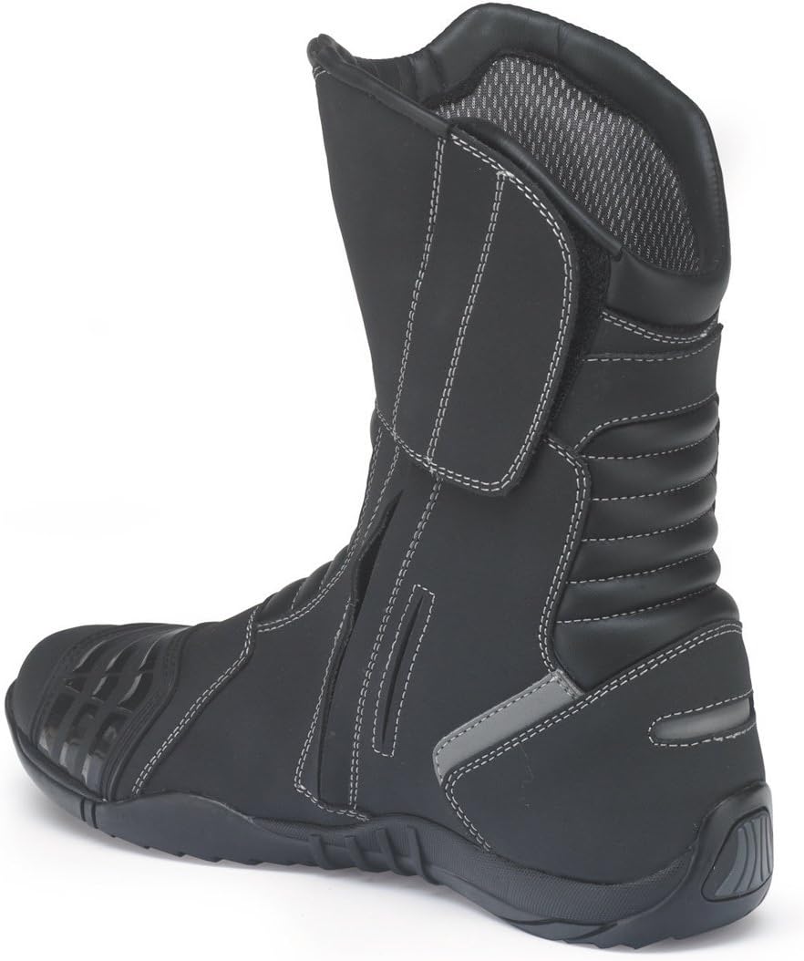 Kochmann Zyklon wasserdichte Motorradstiefel 37 EU Schwarz, 37 EU Schwarz