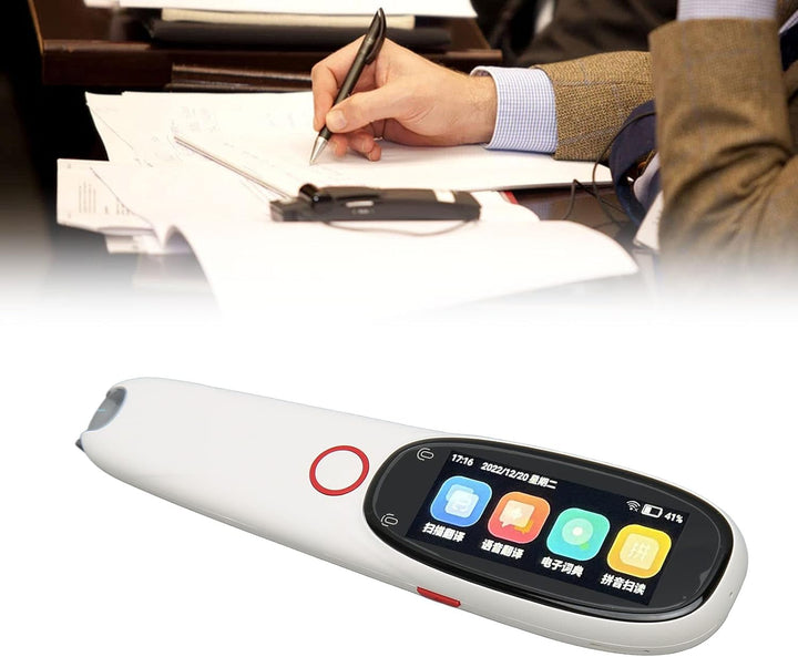 134-Sprachen-Übersetzergerät, 3,0-Zoll-Touchscreen-Scan-Lesestift, Tragbares WLAN-Sprachübersetzungs