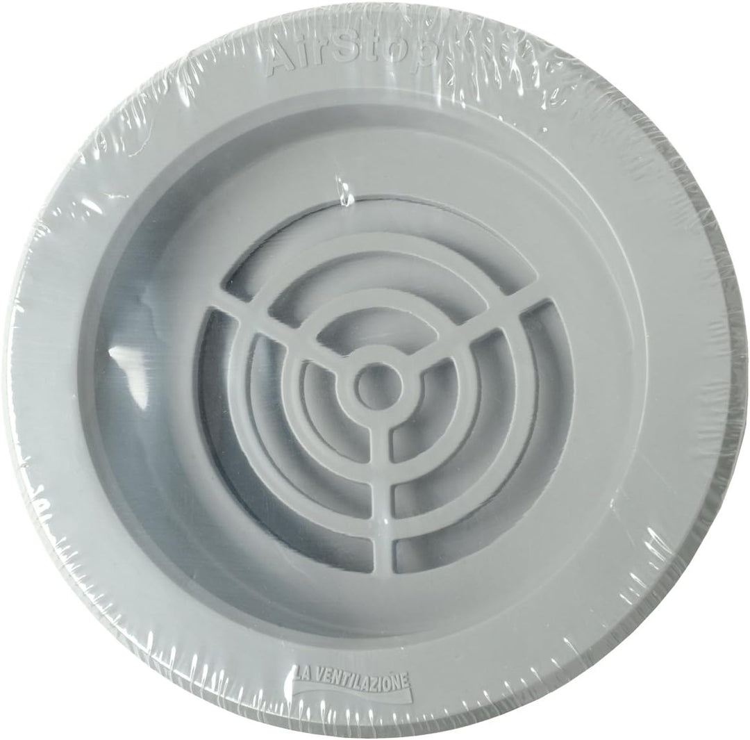 Die Belüftung airsg Rückstauklappe in PVC, grau