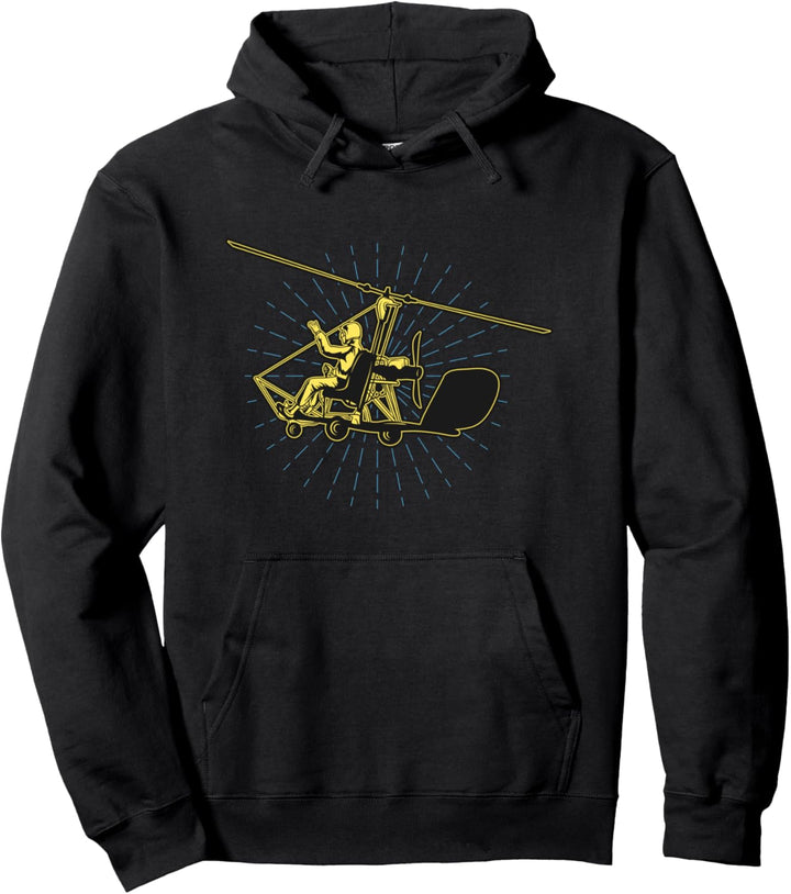 Tragschrauber Gyrocopter Gyrokopter Pullover Hoodie