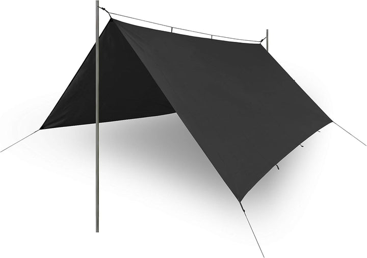 Helikon-Tex Supertarp -Polyester Ripstop- Schwarz, Schwarz