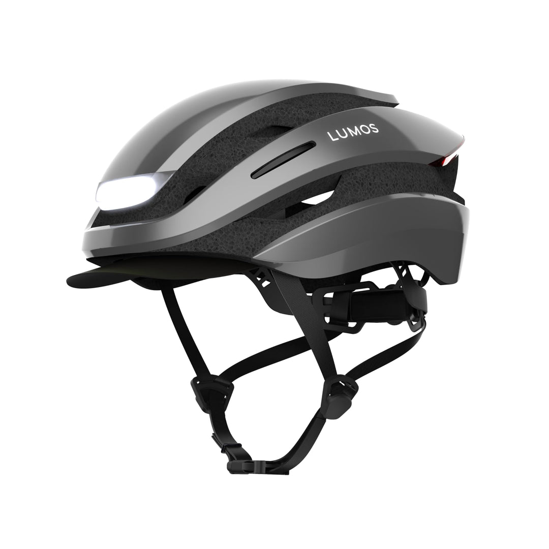 Lumos Ultra MIPS+ LED Fahrradhelm - ash Grey M/L, M/L