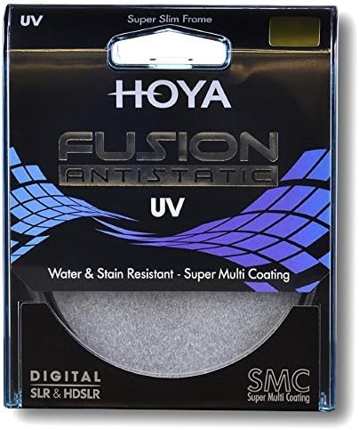 Hoya Fusion Antistatic UV-Filter (86 mm), 86.0MM Fusion Antistatic UV, Schwarz, 86 mm