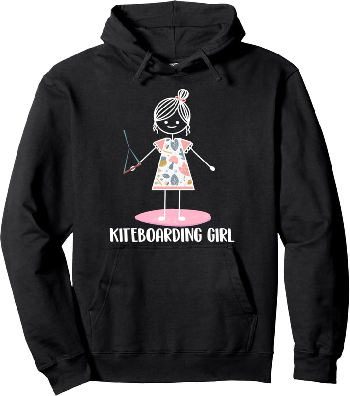 Kitesurfen Kiteboarding Mädchen Kiten - Kite Kitesurfer Pullover Hoodie
