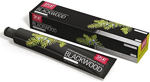 Splat Blackwood Whitening Zahnpasta 6 X 75 ml