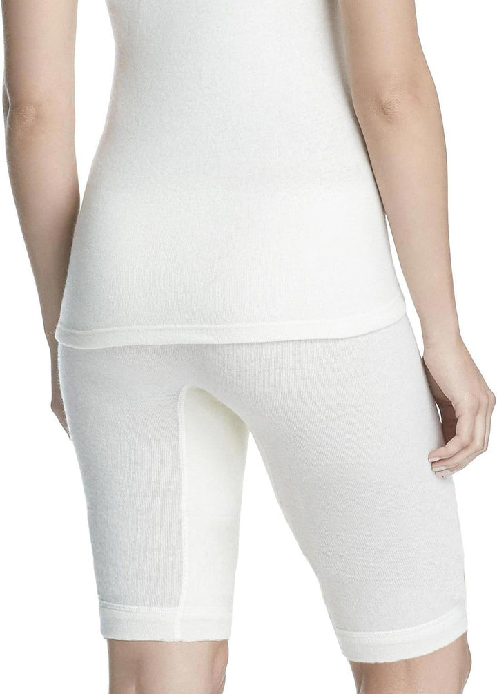 Sangora 2er Sparpack Angora Damen Langbeinschlüpfer 8050900, S-XXL 36-54 S Wollweiss, S Wollweiss
