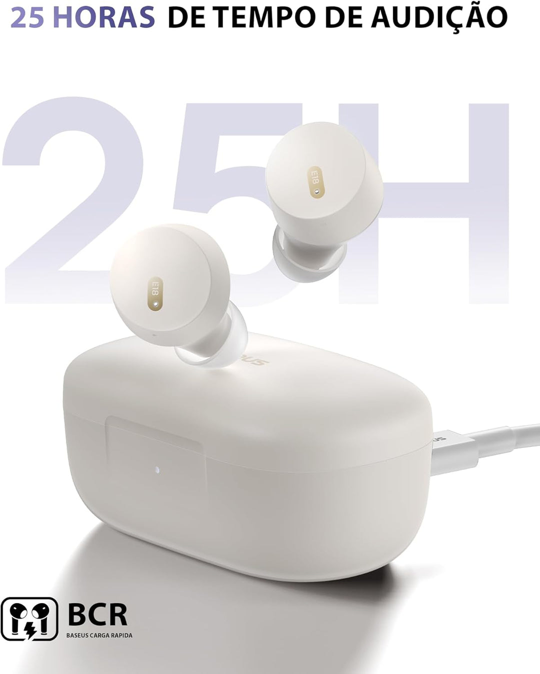 Baseus Tws E18 Wireless Earphones One Size