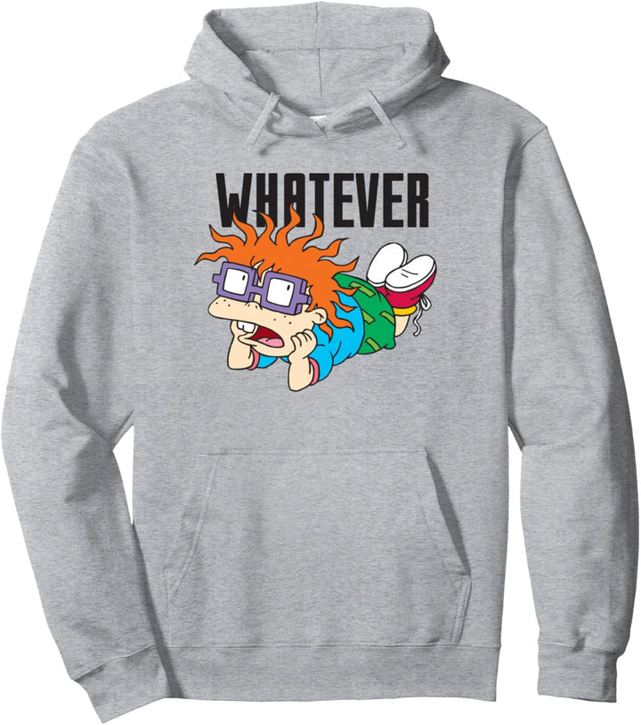 Rugrats Whatever Annoyed Chuckie Finster Portrait Pullover Hoodie