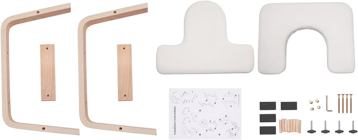 Yoga Kopfstandhocker & Inversion Bank Classic White | Simply and Safely Reverse Your Yoga | Fitnessg