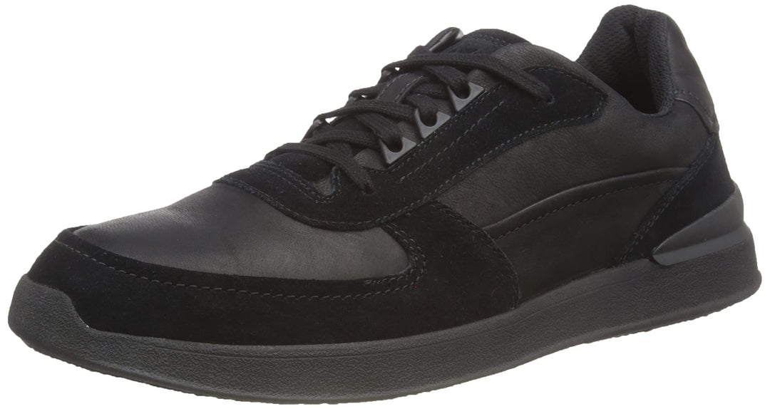Clarks Herren Racelite Move Sneaker 40 EU Schwarz, 40 EU Schwarz