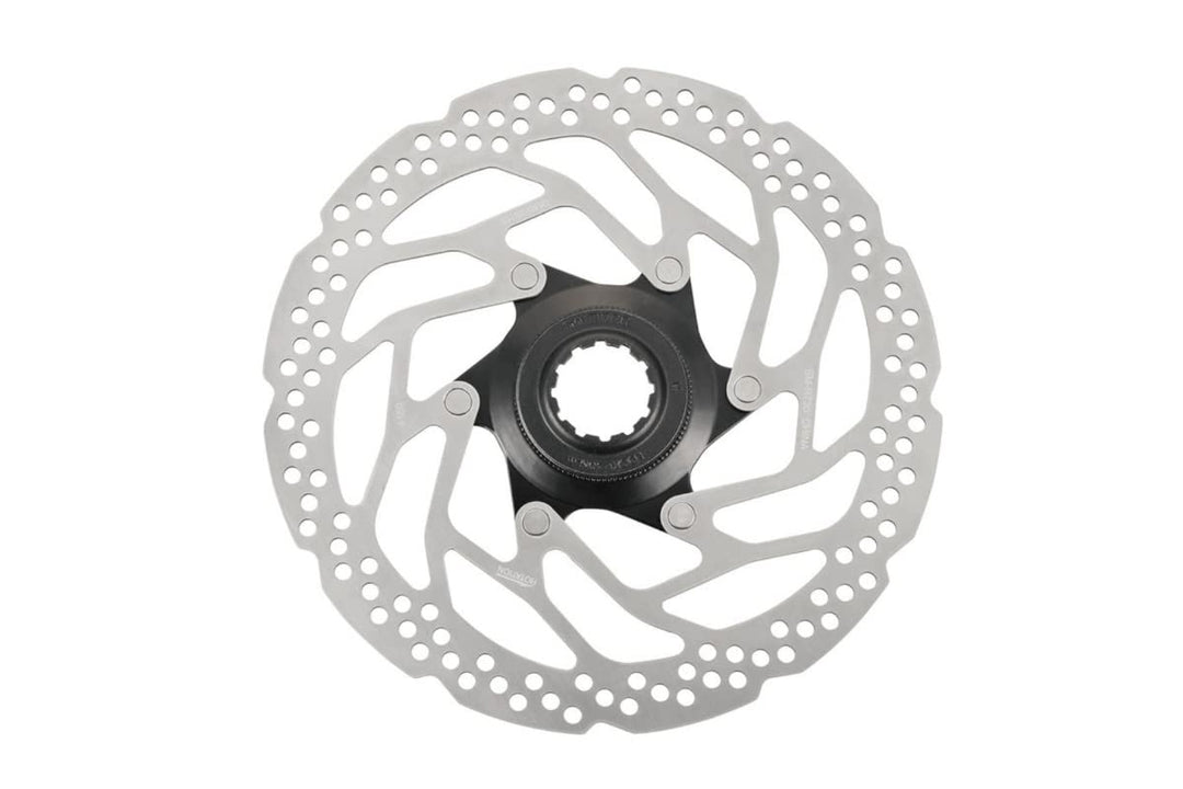 Shimano Unisex – Erwachsene Bremsscheibe-2090322110 Bremsscheibe, schwarz, 180mm, 180mm