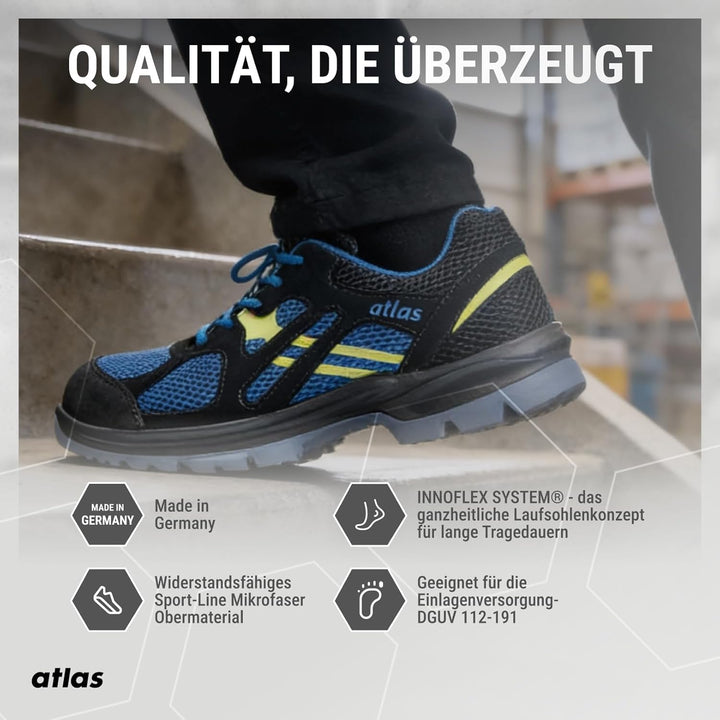 Atlas Halbschuh Flash 4005 XP ESD S1P W.10 Gr.42