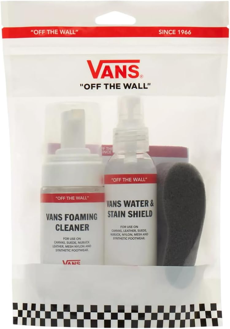 Vans Unisex Adult Shoe Care Canvas KIT-GLOBAL Schuhpflege-Set, White