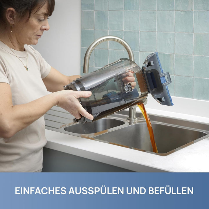 Vacmaster Teppichreiniger mit Doppelbürstenwalzen | Leistungsstarker 750 W-Motor grosse Reinigungsfl