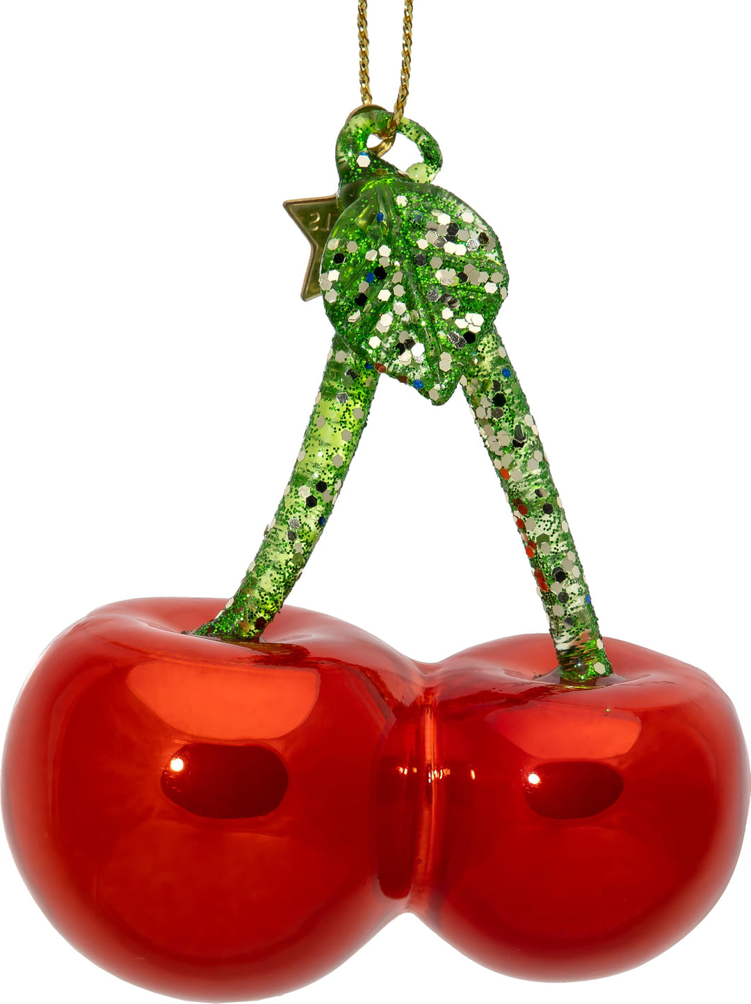 SIKORA Kirsche besondere Weihnachtskugel Glas Christbaumschmuck Deko Figur Weihnachten Anhänger Orna