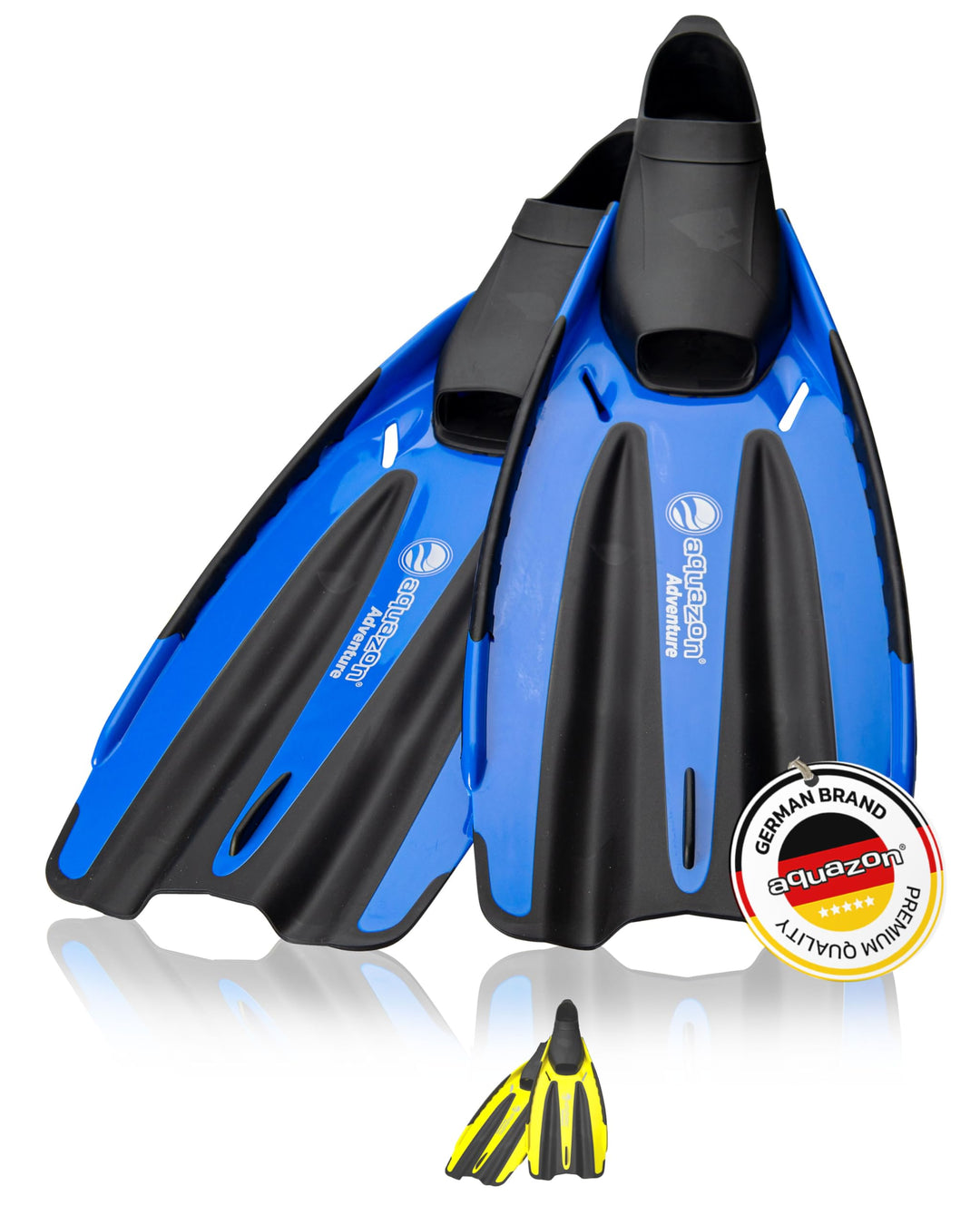AQUAZON Adventure professionelle Flossen, Schnorchelflossen, Taucherflossen, Schwimmflossen für Erwa