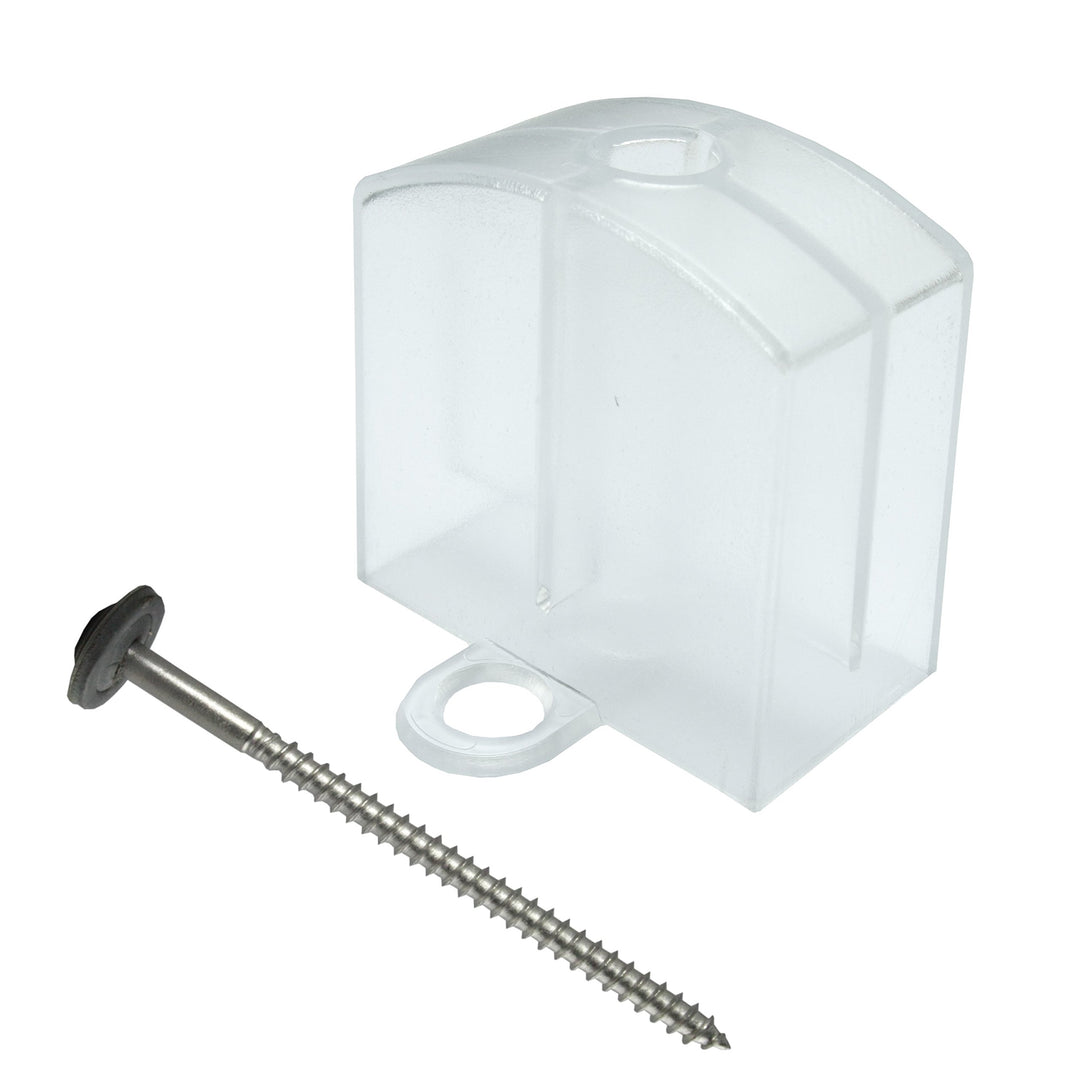 50 Abstandhalter 177/51 Sinus P5 und P6 und 50 Spenglerschrauben 4,5x 80mm Edelstahl A2 EPDM 15 mm