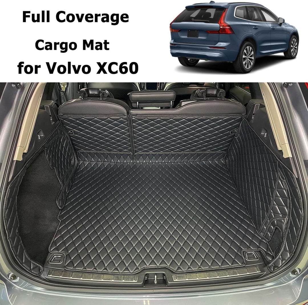 Kofferraumwanne kompatibel mit Volvo XC-60 (XC60) 2017-2025 Kofferraummatte Kofferraum schutzmatte