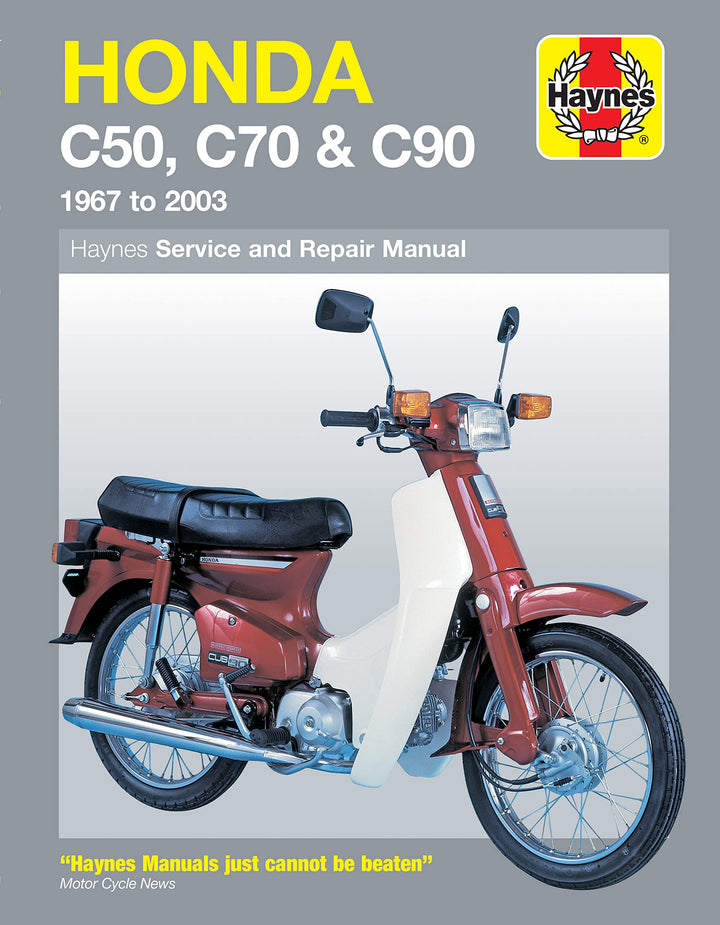Honda C50, C70 &amp; C90: 1967 to 2003: (67 - 03) (Haynes Manuals)