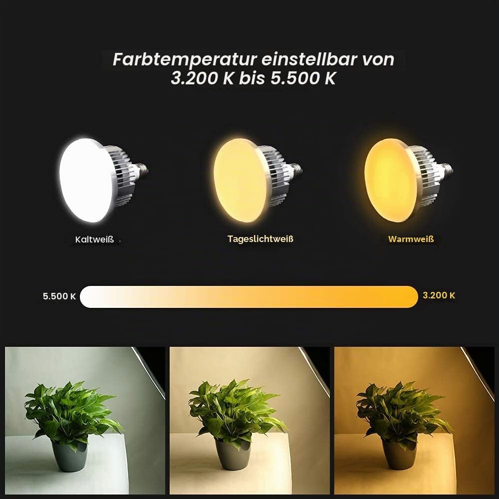 Softbox-Beleuchtungsset,Professionelles Studio Kontinuierliche Ausrüstung mit 2M Lichtstativ, 3200-5