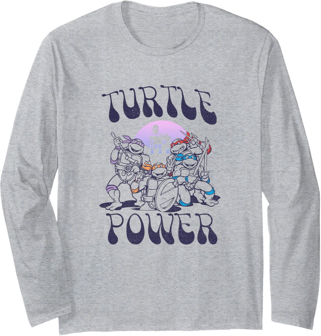 Teenage Mutant Ninja Turtles Turtle Power Langarmshirt
