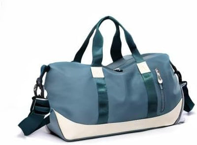FANDARE Damen Reisetaschen Duffle Bag Nylon Sporttasche Faltbare Sporttasche Weekender Übernachtung