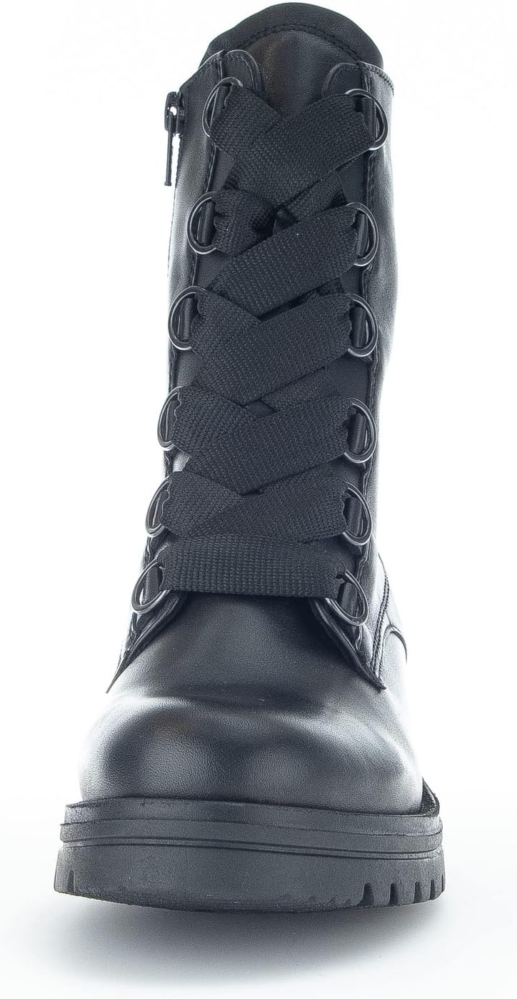 Gabor Damen Combat Boots, Frauen Stiefeletten,Wechselfussbett,Moderate Mehrweite (G),uebergangsstief