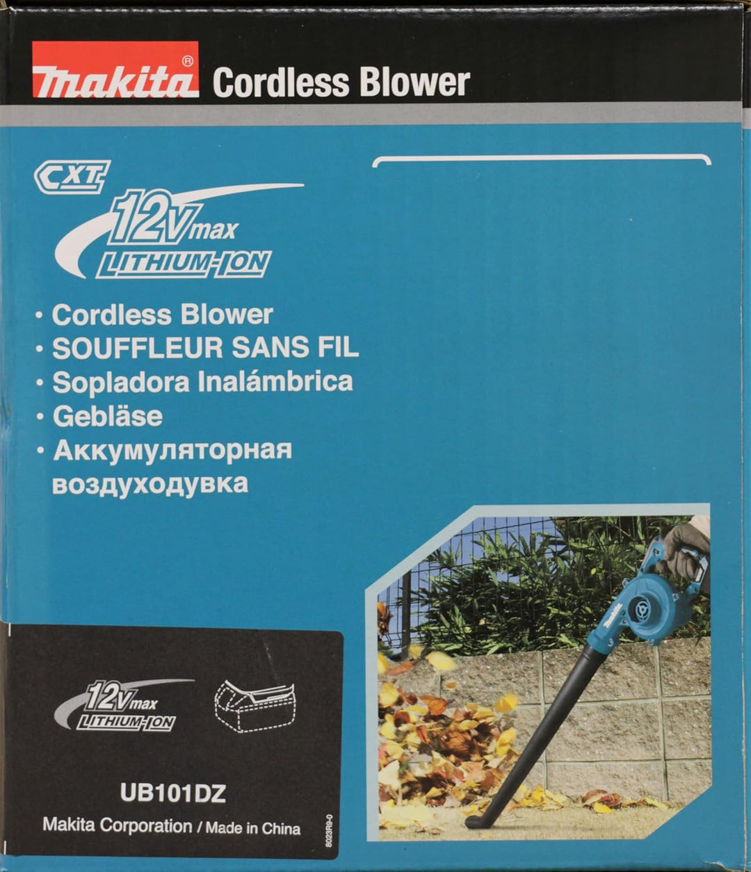 Makita UB101DZ Akku-Gebläse 12V max. (ohne Akku, ohne Ladegerät)