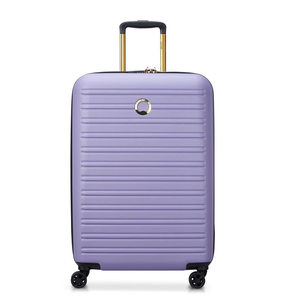 DELSEY PARIS - SEGUR 2.0 - Mittelschwerer Hartschalenkoffer - 69x47x29 cm - 82 Liter - M - Lavendel
