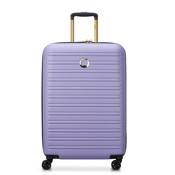 DELSEY PARIS - SEGUR 2.0 - Mittelschwerer Hartschalenkoffer - 69x47x29 cm - 82 Liter - M - Lavendel