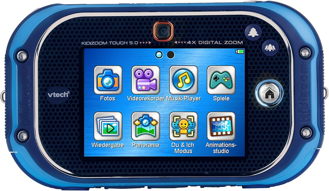 VTech KidiZoom Touch 5.0 – Kinderkamera mit Touchscreen, Selfie- und Videofunktion, Effekten, Spiele