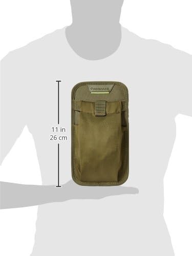 Propper 10 x 6 Stretch Dump Pocket mit Molle Organizer Einheitsgrösse olivgrün, Einheitsgrösse olivg