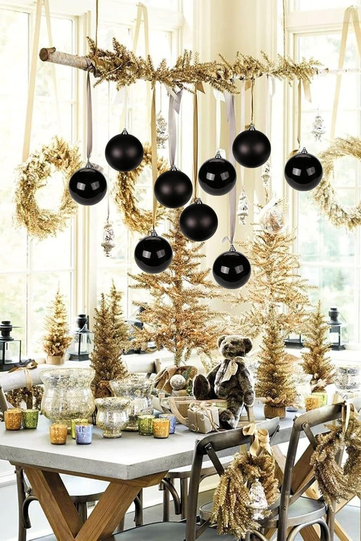 Ø 15CM Weihnachtskugeln Kunststoff 2 Stücke Grosse Christbaumkugeln Weihnachtsdeko Bruchfest Ornamen