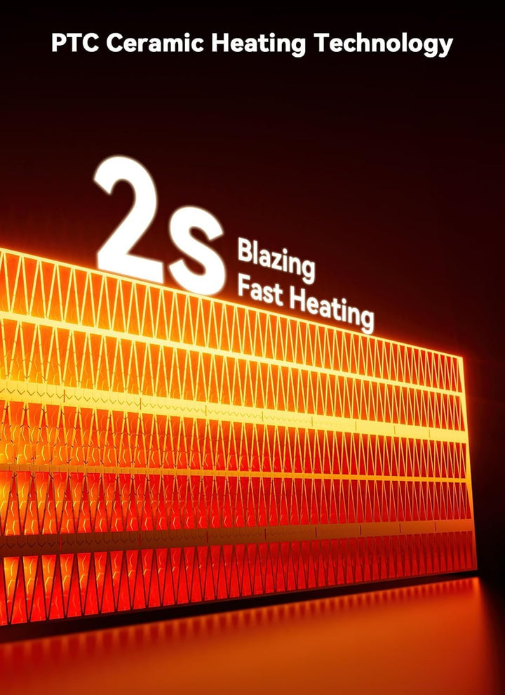 Steckdosen Heizlüfter mit Fernbedienung,Mini Keramik Heizlüfter Bad Energiesparend Leise Heizung 800
