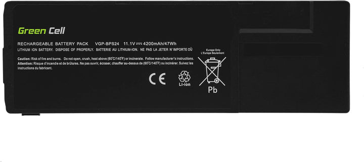 Green Cell VGP-BPL24 VGP-BPS24 VGP-BPSC24 VGPBPL24 VGPBPS24 VGPBPSC24 Akku für Sony Vaio Laptop (420