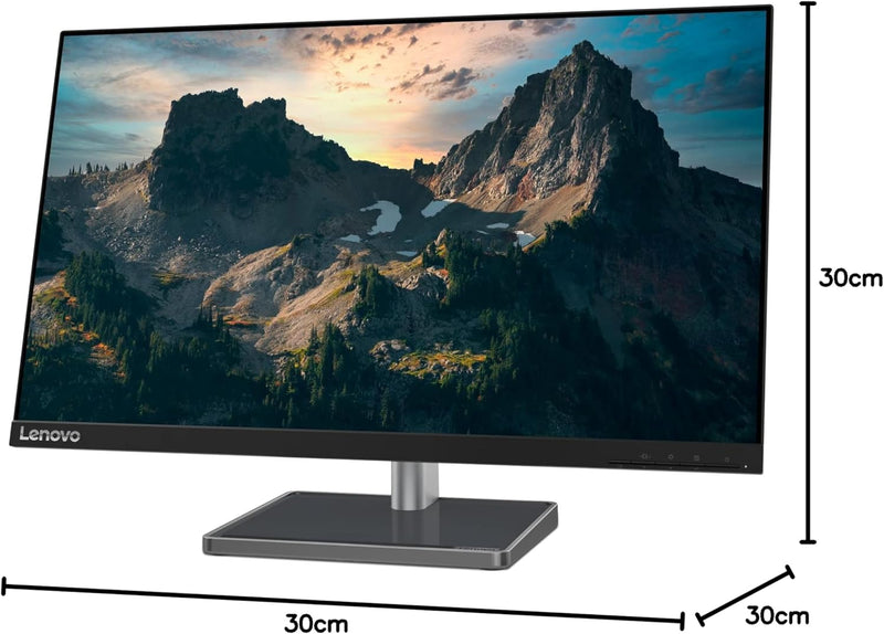 Lenovo L27q-38 | 27" WQHD Monitor | 2560x1440 | 75Hz | 350 nits | 4ms Reaktionszeit | HDMI | Display