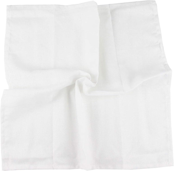 weich Polyester -Leinen gemischt Abendessen Cloth Servietten, 12 Stück (40 x 40 cm), für Veranstaltu