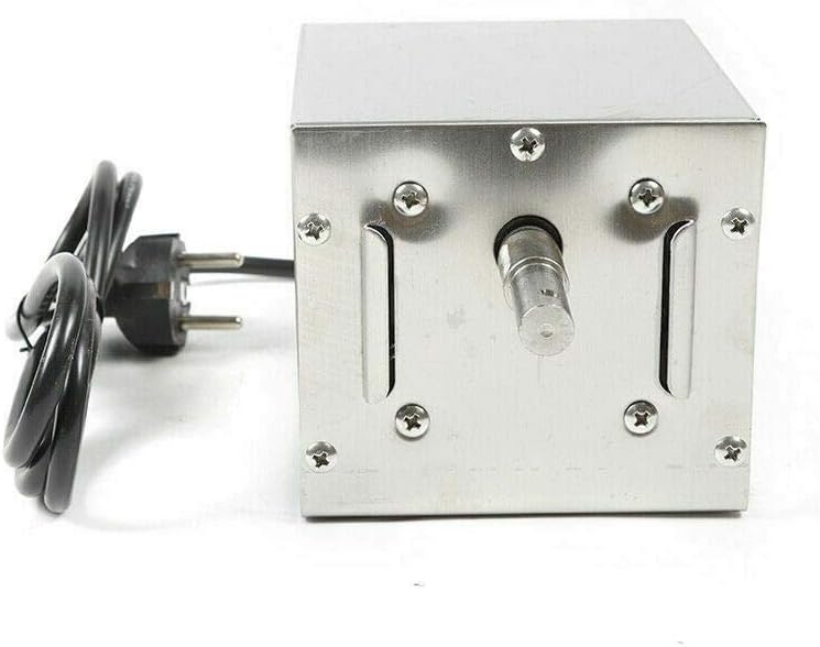 SHZICMY Grillmotor für Grillspiess, BBQ Rotisserie, Edelstahl Grillmotor für Rotisserie, Spiessbrate