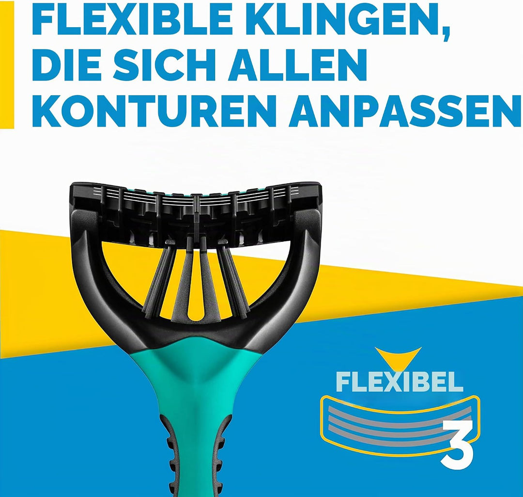 Wilkinson Xtreme 3 Pure Sensitive Einweg-Rasierklingen, 24 Stück 16 + 8 Stück, 16 + 8 Stück
