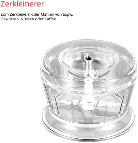 ESGE-Zauberstab M 160 G Gourmet, Stabmixer weiss, mit Zubehör, bis 15.000 U/Min, 90610 Single, Singl