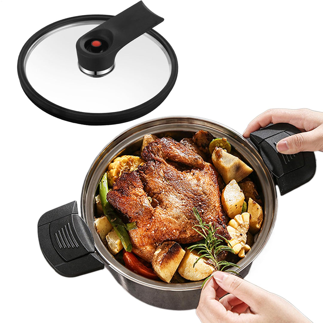 Herd Druckkochtopf | Edelstahl Schnellkochtopf Mit Schnellem Kochergebnis - Ergonomisches Kochgeschi
