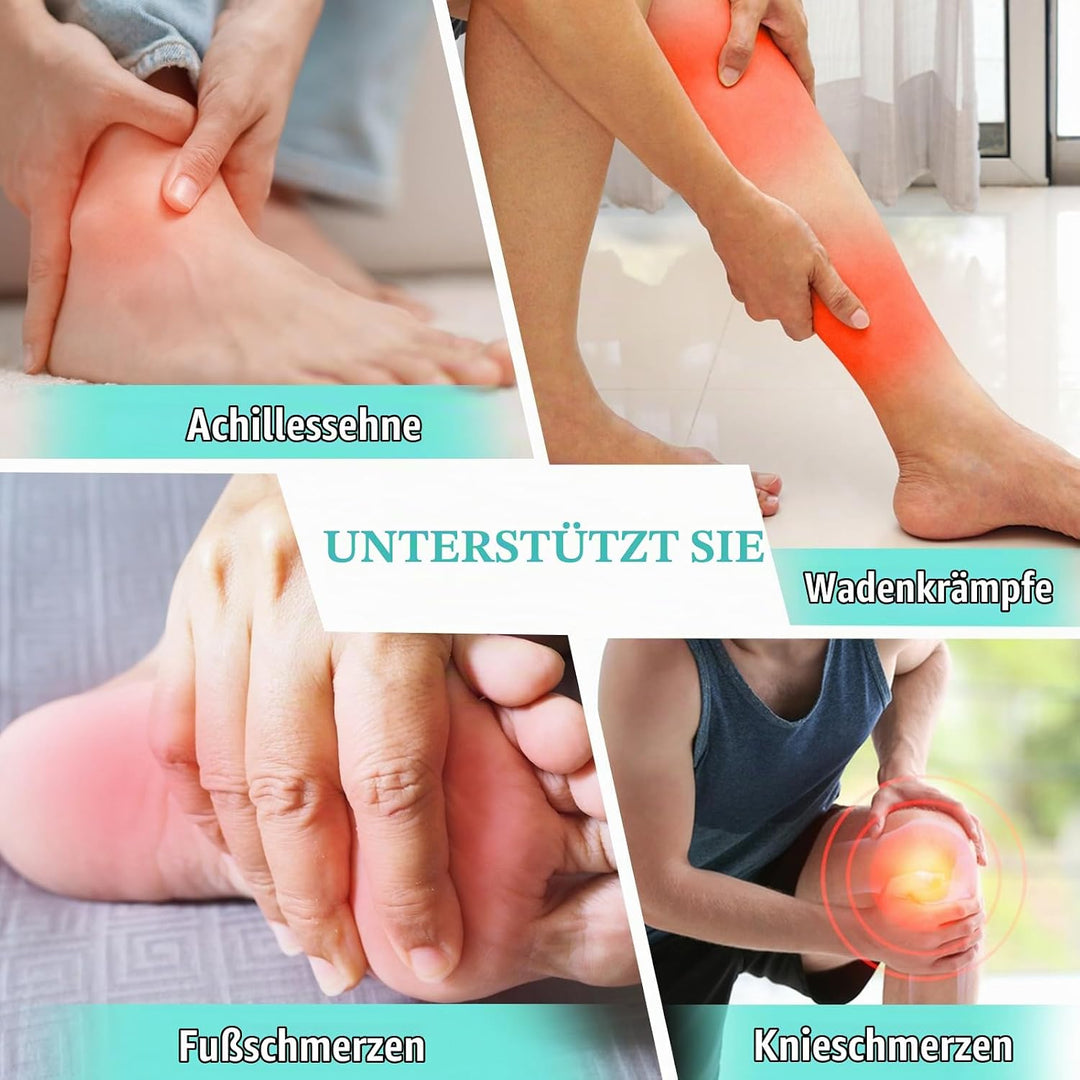 Wadendehner, Wadentrainer-Keil im 3er Set, Waden-Strecker für Fuss, Bein, Mobilisationskeil zum Dehn