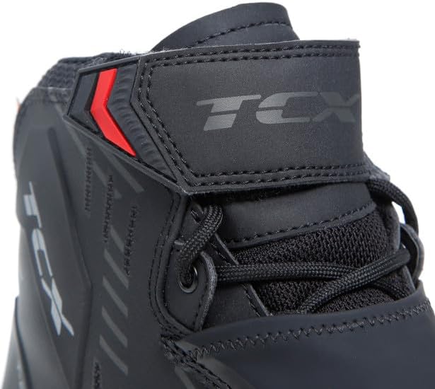 TCX Herren R04d WaterproofHerren-Motorradschuhe, Wasserdicht Zertifiziert mit T-DRY-Membran, Schnürs