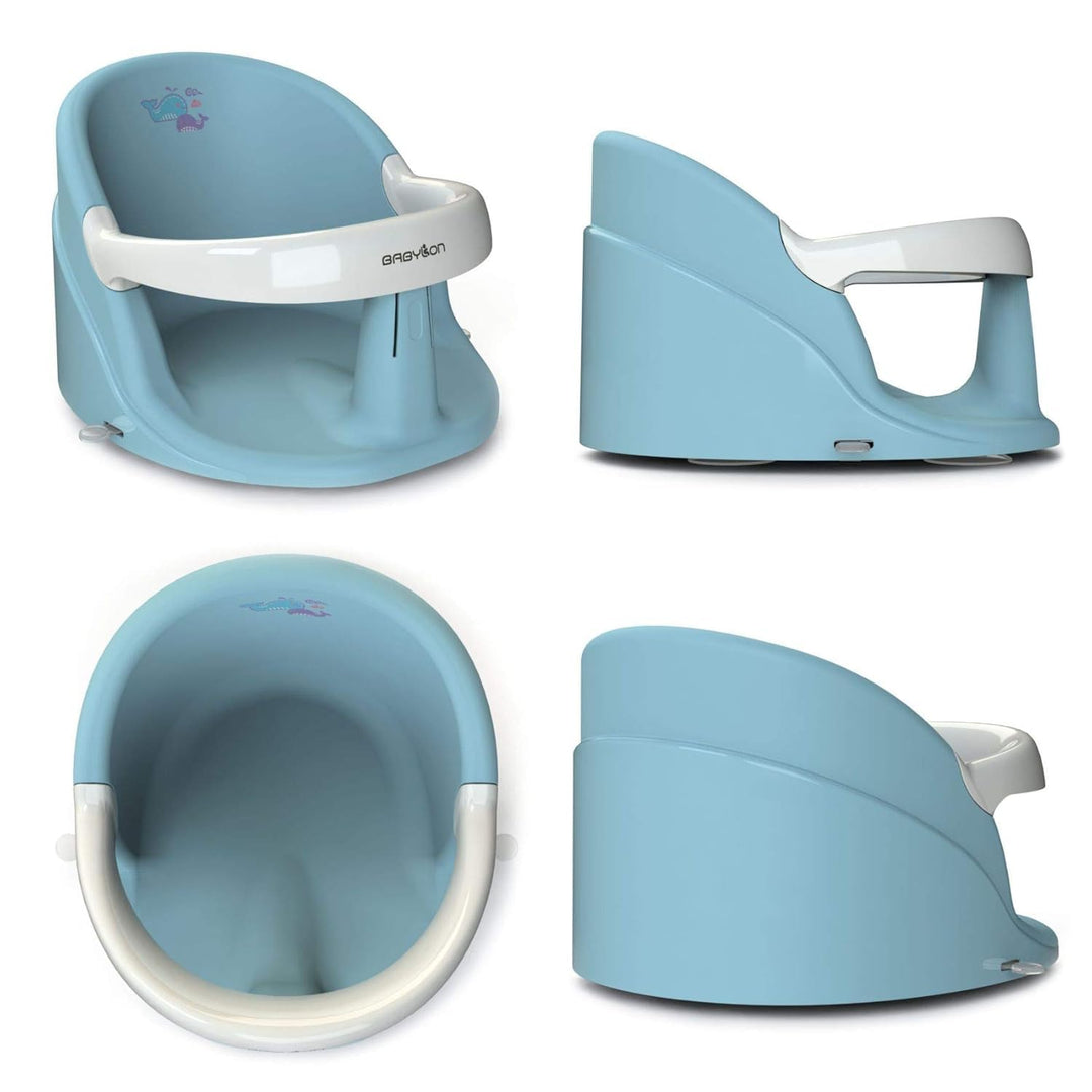 BABYLON Baby Badewannensitz Nemo – Badesitz baby ab 6 monate, Badewannensitz Baby mit 4 Anti-Rutsch-