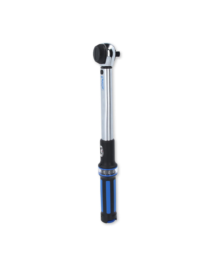 BRILLIANT TOOLS BT141904 1/2" Drehmomentschlüssel mit Drehknopf-Umsteck-Ratschenkopf, 10 - 100 Nm [P