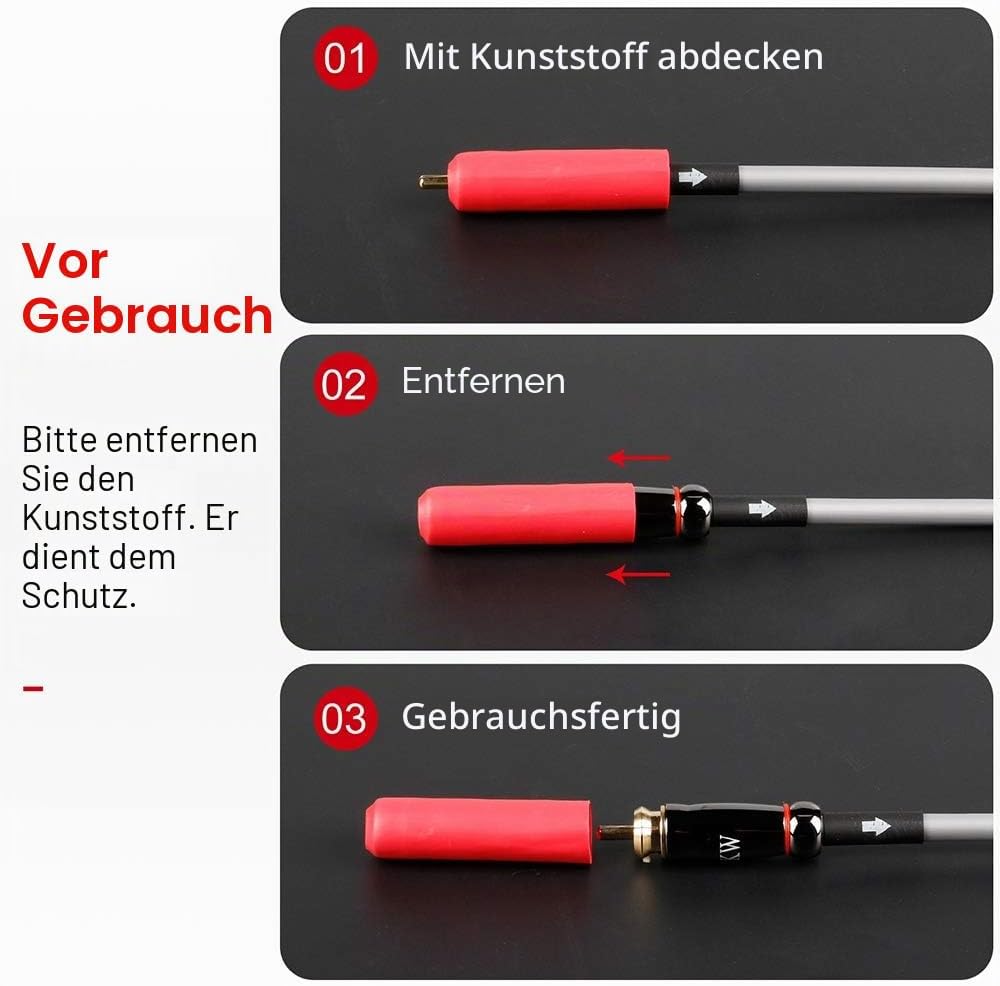 SKW Subwoofer Kabel, Cinch Kabel von Stecker zu Stecker Digitales Koaxial Audio Kabel - PVC - S/PDIF