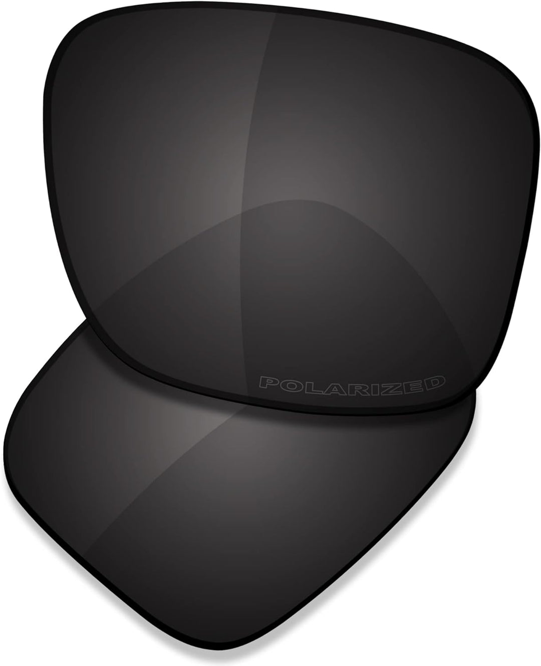 Saucer Premium Ersatzgläser für Oakley Holbrook XL OO9417 Sonnenbrillen High Definition - Carbon Bla