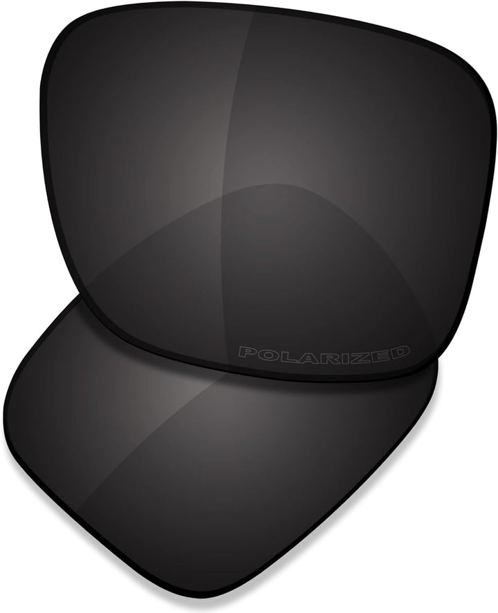 Saucer Premium Ersatzgläser für Oakley Holbrook XL OO9417 Sonnenbrillen High Definition - Carbon Bla