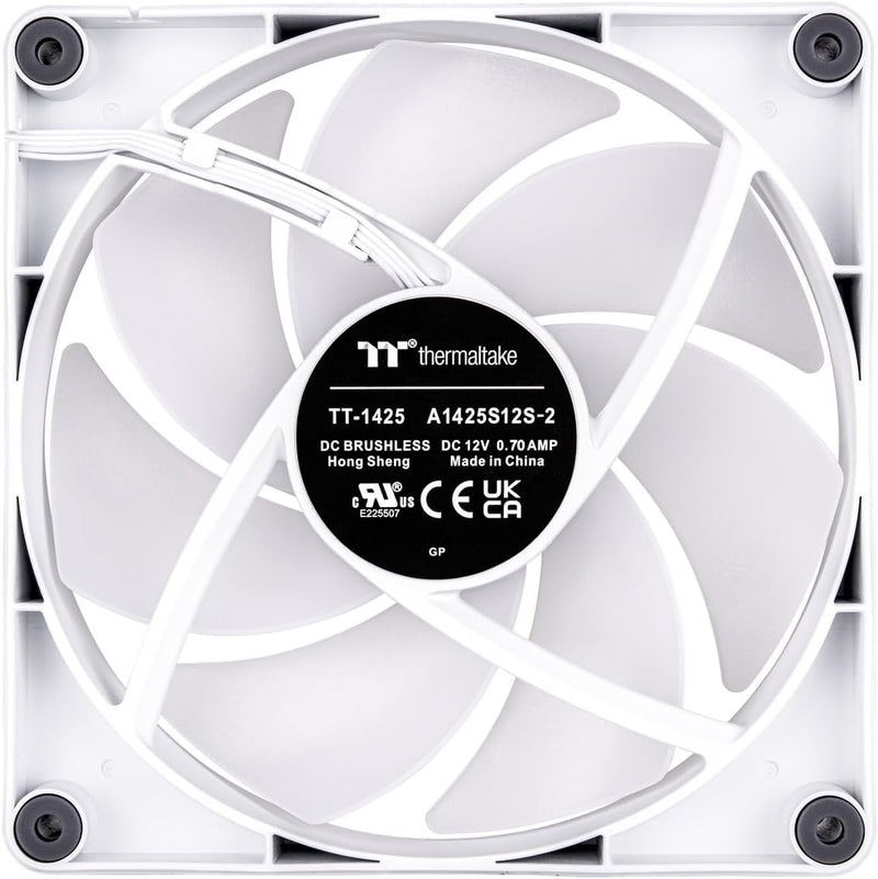 Thermaltake CT140 ARGB Sync PC Cooling Fan White | 2 Pack